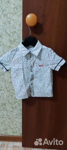 Рубашка на мальчика 92
