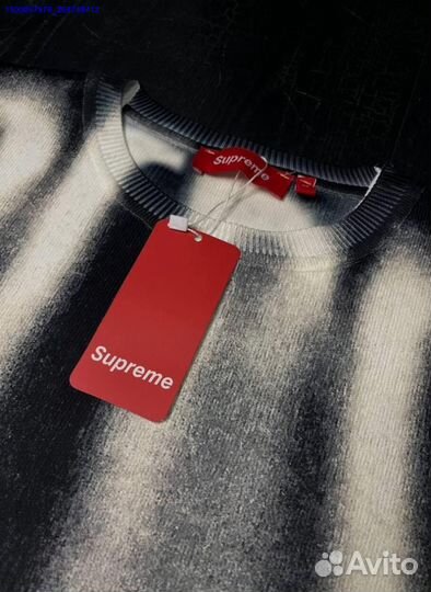 Свитер Supreme blurred logo (Арт.19422)