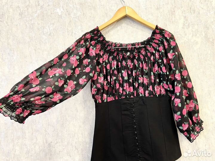 Блузка корсет женский вечерний 48 50