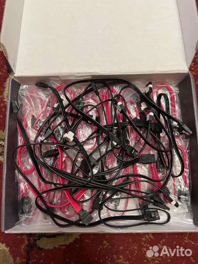 SATA кабель 44 штуки