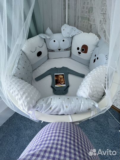 Кроватка детская трансформер 5в1