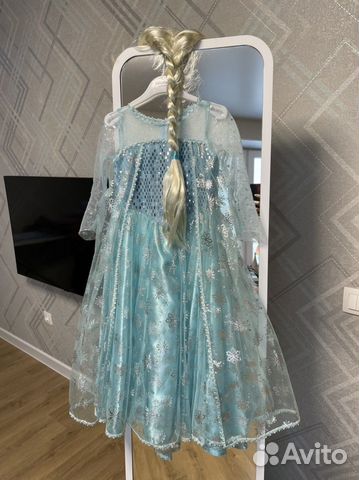 Платье Эльзы холодное сердце 116