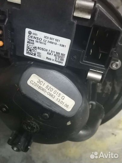 Вентилятор печки фольксваген ауди а3