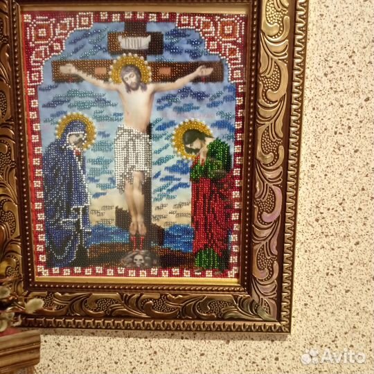 Иконы вышитые бисером
