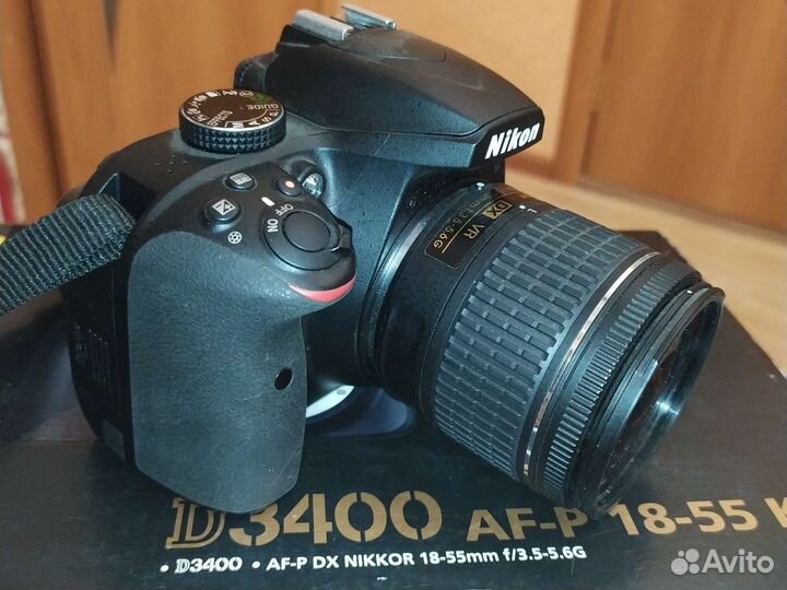 Зеркальный фотоаппарат nikon d3400