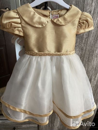 Платье нарядное 92