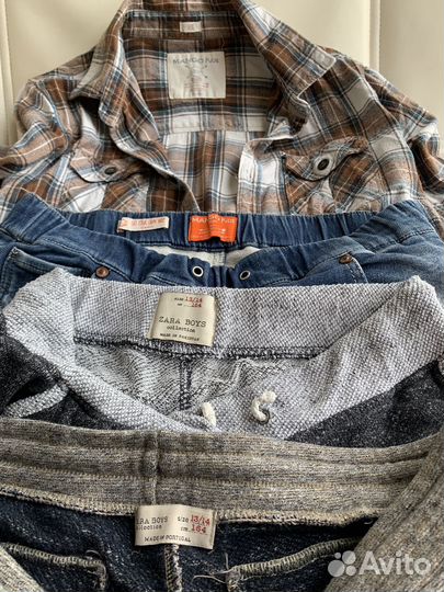 Вещи Zara и Mango для мальчика 10-12л пакетом