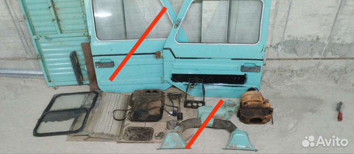 Запчасти Луаз (Защита/Рычаги/Корпуса редукторов