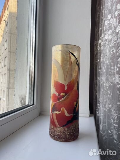 Ваза для цветов большая богема