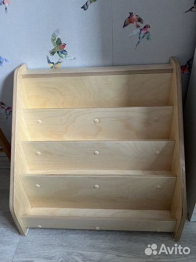 Книжная полка напольная монтессори