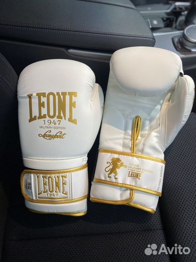 Боксерские перчатки leone mma