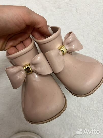 Mini melissa резиновые сапоги