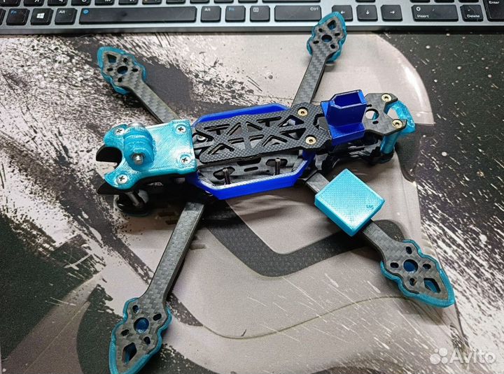 Рама квадрокоптера FPV Mark4 + запчасти