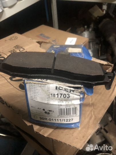 Колодки тормозные Nissan Pathvinder R50 Navara D22