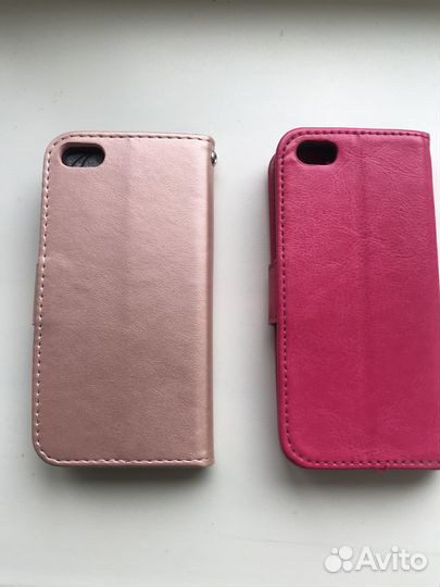 2 Чехла на iPhone 5 5s,новые
