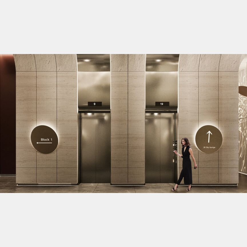 2-к. квартира, 76 м², 23/25 эт.