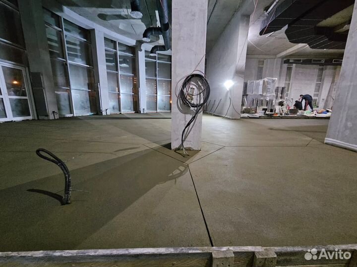 Полусухая стяжка пола