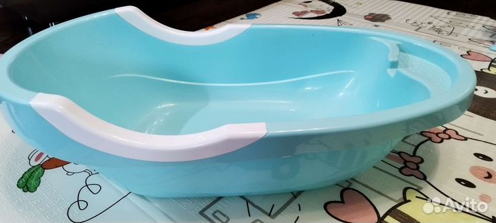 Ванночка для купания с гамаком и горкой