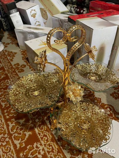 Ваза для фруктов и конфеты