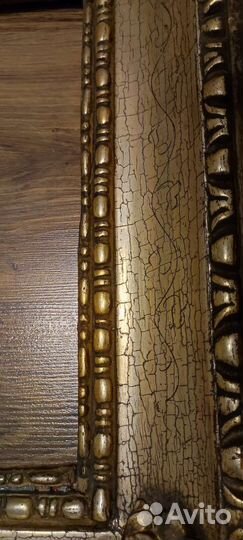 Икона картина рама старинная
