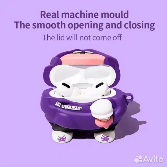 Силиконовый чехол для наушников Airpods Pro