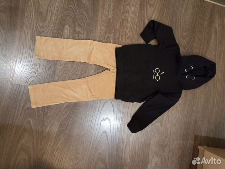 Детские вещи пакетом для девочек 104 110 116