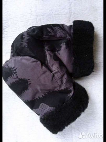 Варежки меховые натуральные