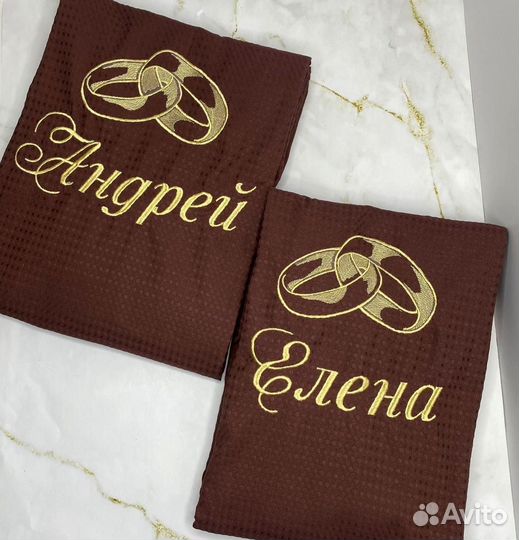 Халат женский + полотенце