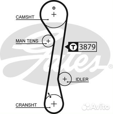 Зубчатый ремень привода грм powergrip