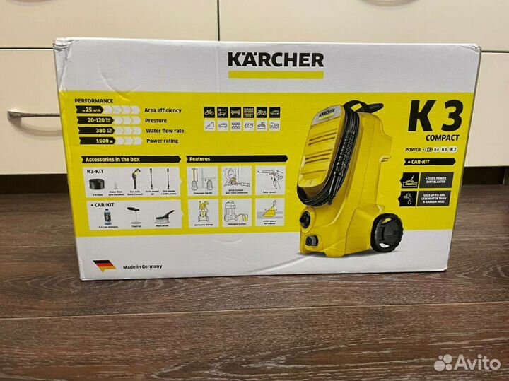 Мойка высокого давления karcher K3 Compact Car