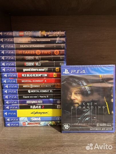 Игры ps4 Death Stranding Запечатанная