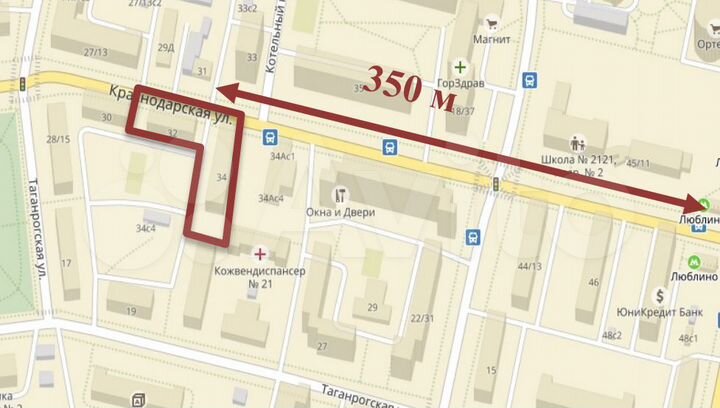 Торговое Помещение 47.6 м - Арендатор Табак/Фрукты