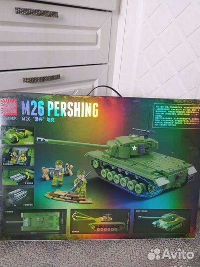 Лего Конструктор Танк М26 Першин