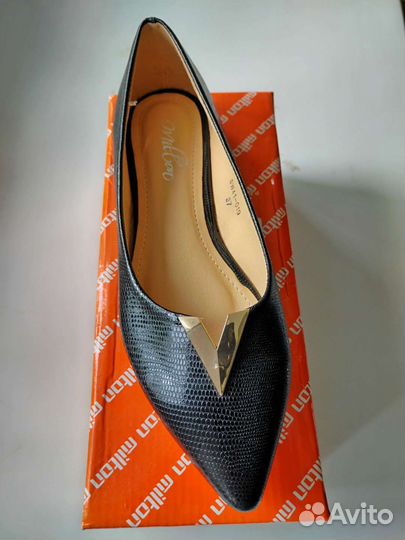 Балетки новые 37