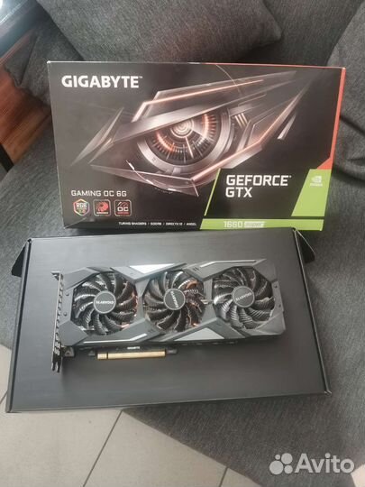 Видеокарта gtx 1660 супер 6gb Gigabyte