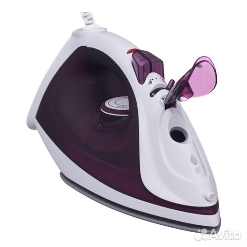 Утюг Hyundai H-SI01961 2400Вт белый/фиолетовый