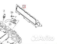 Прокладка впускного коллектора VAG 04L129717d