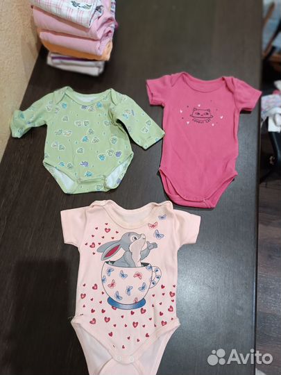 Детские вещи пакетом для девочек 52-58