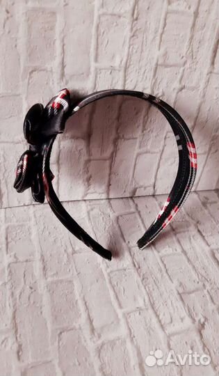 Ободок, заколка/бант/шотландка