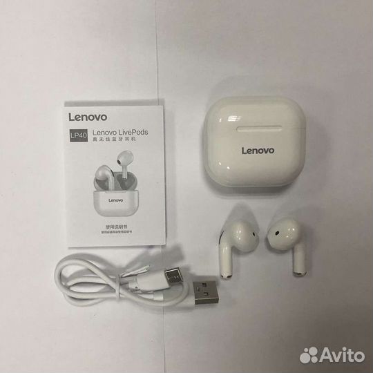 TWS наушники Lenovo LivePods (LP40)