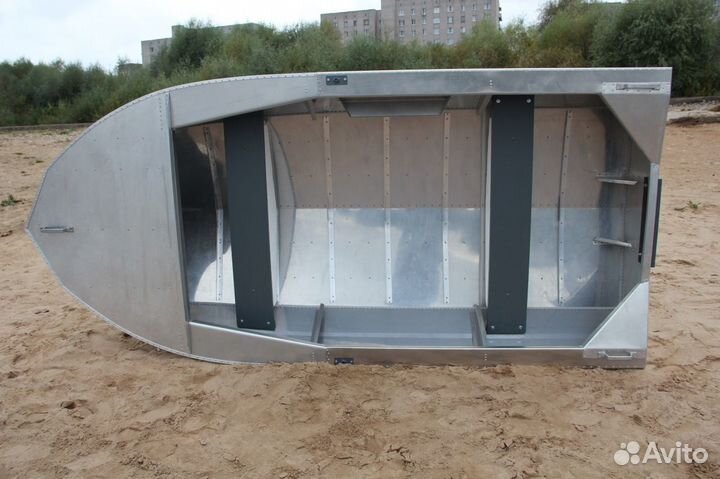 Алюминиевая лодка Мста-Н 3 м., новая, с вёслами