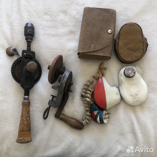 Бритва механическая дрель ручная точило