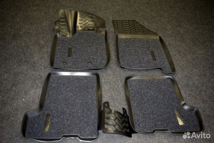 Коврики Citroen Berlingo II 2008- ворс 3D высокий