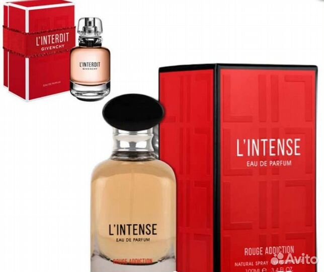 Парфюмерия женская Дубай L'intense