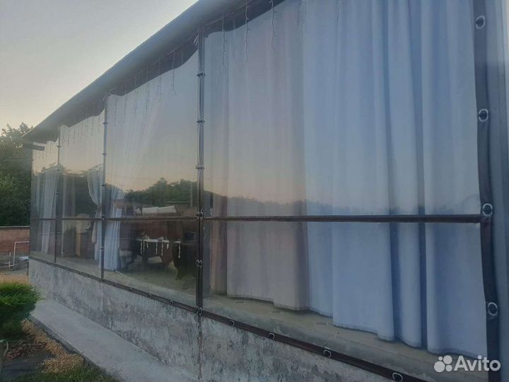 Мягкие окна для беседок террас и веранд