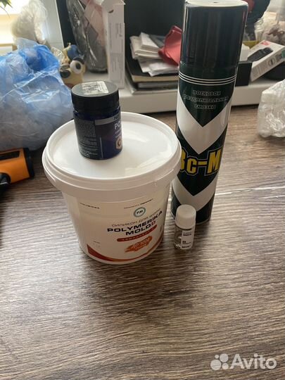 Жидкий силикон для форм и эпоксидная смола