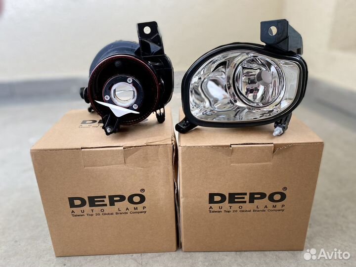 Туманка (1шт) Toyota Avensis T250 (2003-2006)