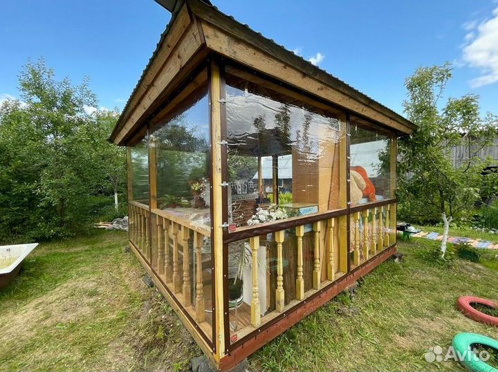 Мягкие окна для террасы