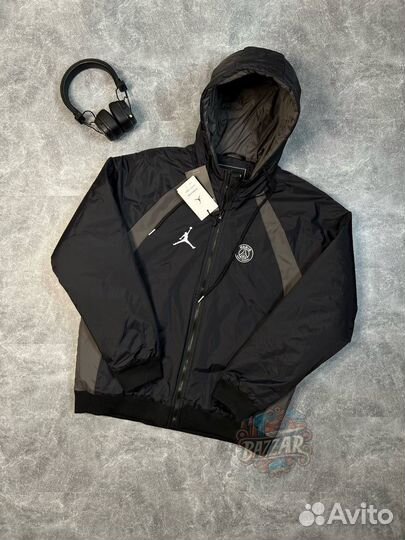 Ветровка Jordan PCG Paris Black-Brown