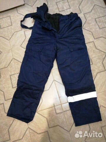 Полукомбинезон мужской рабочий зимний